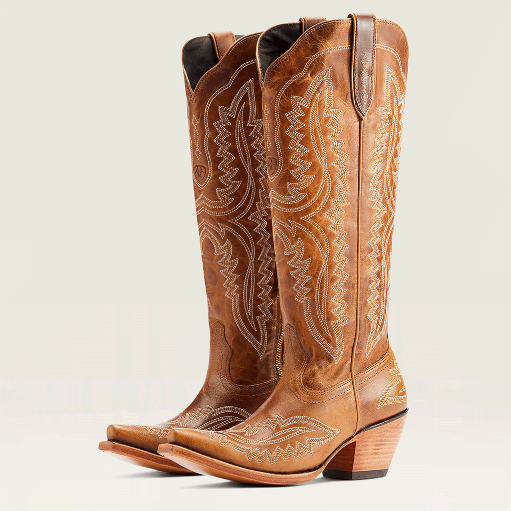 Conjuntos de vaquero Carter Ropa Botas Western de Puntera Puntiaguda Bordadas Vintage
