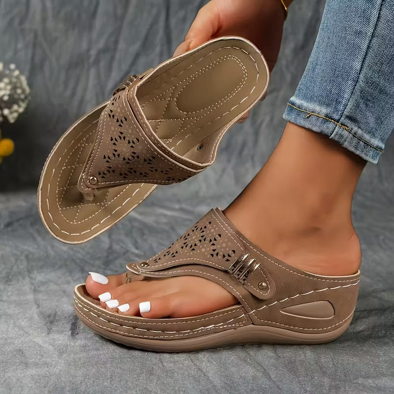 Archella | Sandalias de cuña con confort y soporte