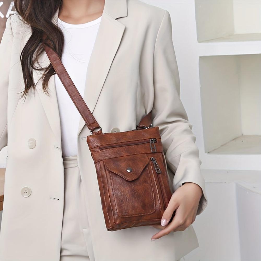 Danielle | Bolso bandolera de cuero