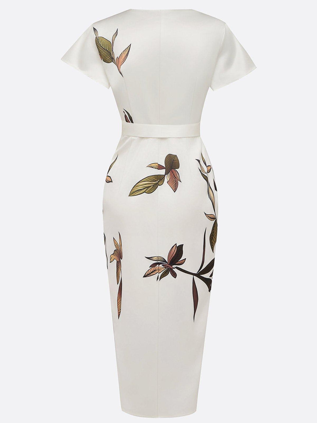 Vestido envolvente elegante