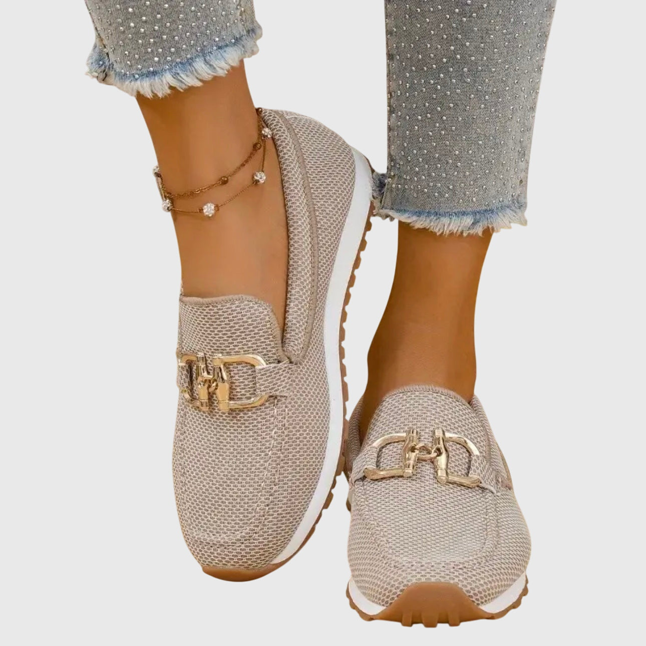 Chiara | Zapatilla mocasín ortopédica