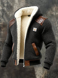 PIOTR™ | Chaqueta con textura impresa y acabado de cuero relieve