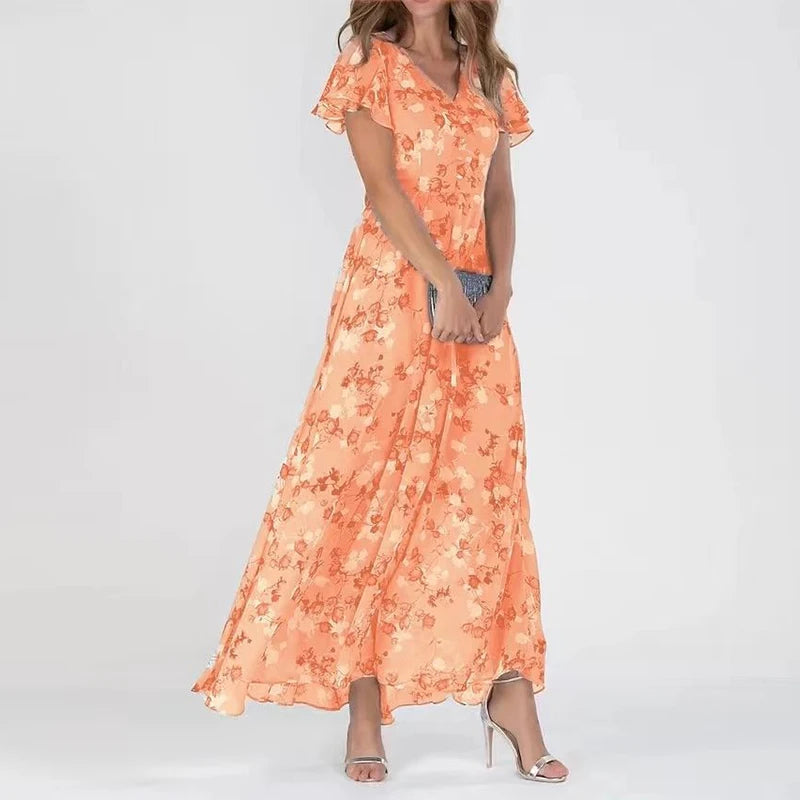 Vestido glamoroso que cubre el vientre