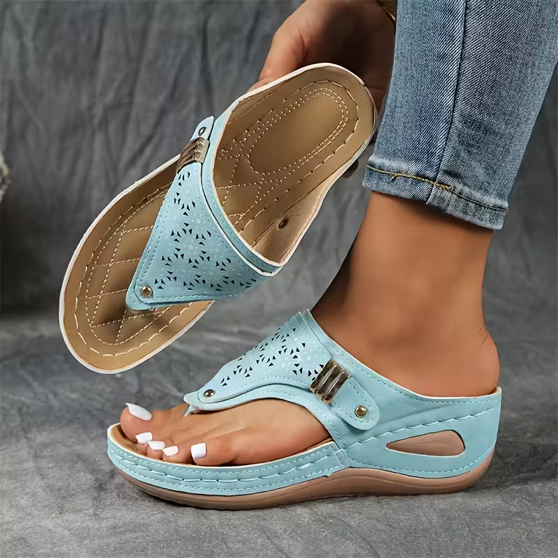 Archella | Sandalias de cuña con confort y soporte