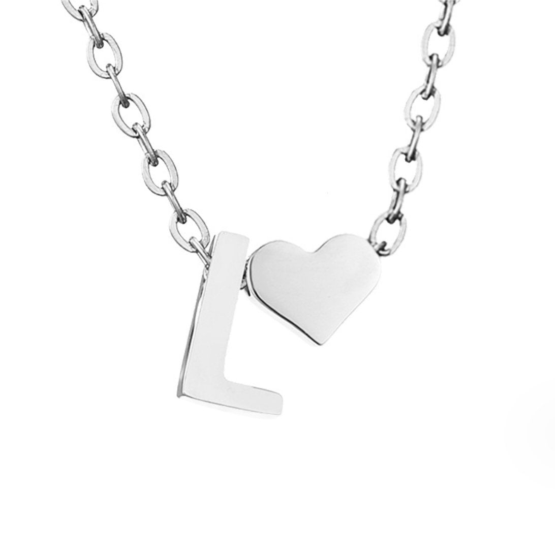 Amor Eterno & Collar de Plata con Carta
