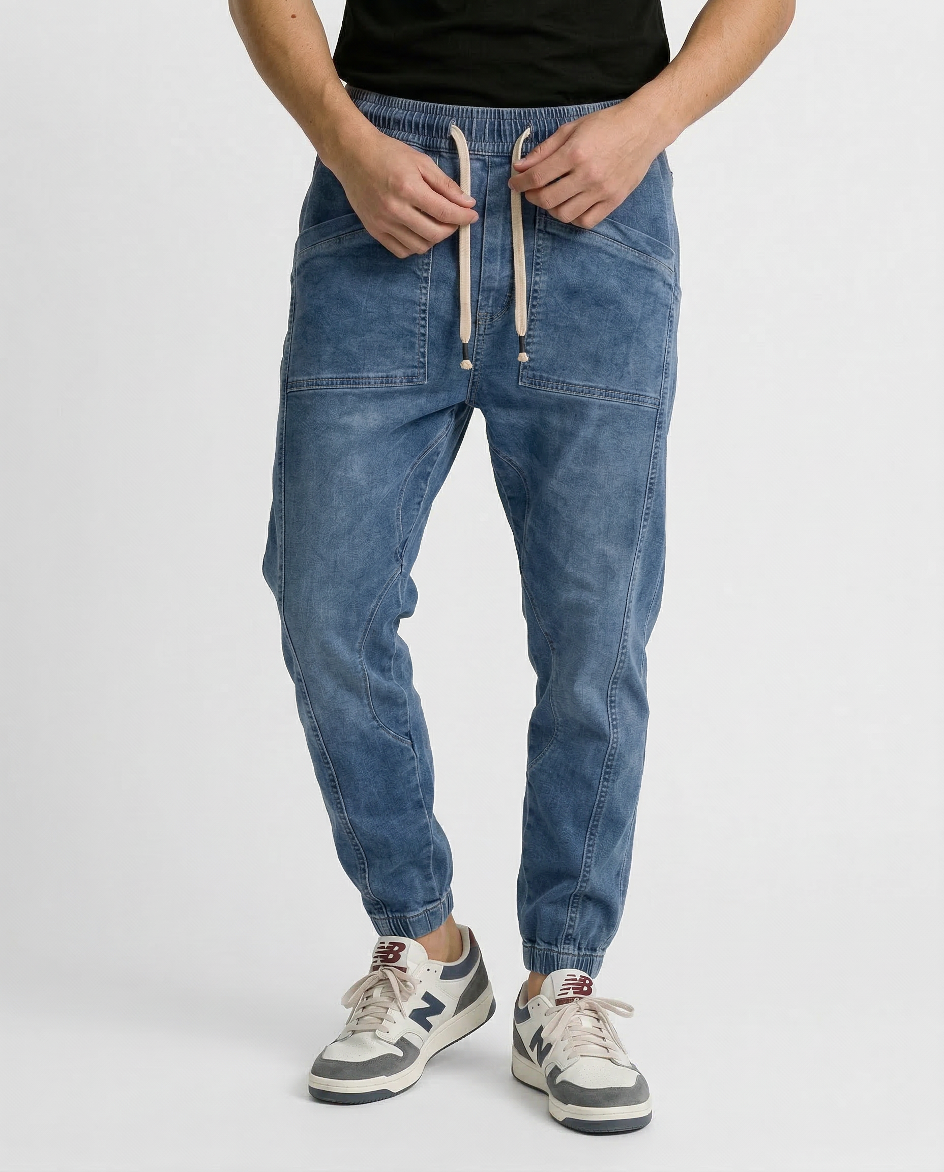 Laurent™ | La combinación del estilo denim y la comodidad de los joggers
