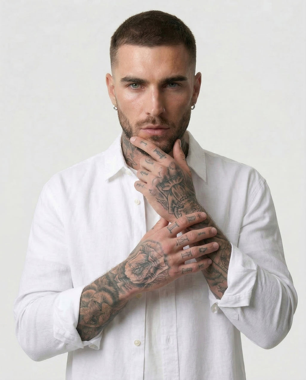 Camisa de lino Doha