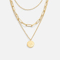 Janie Coin Collar en Capas