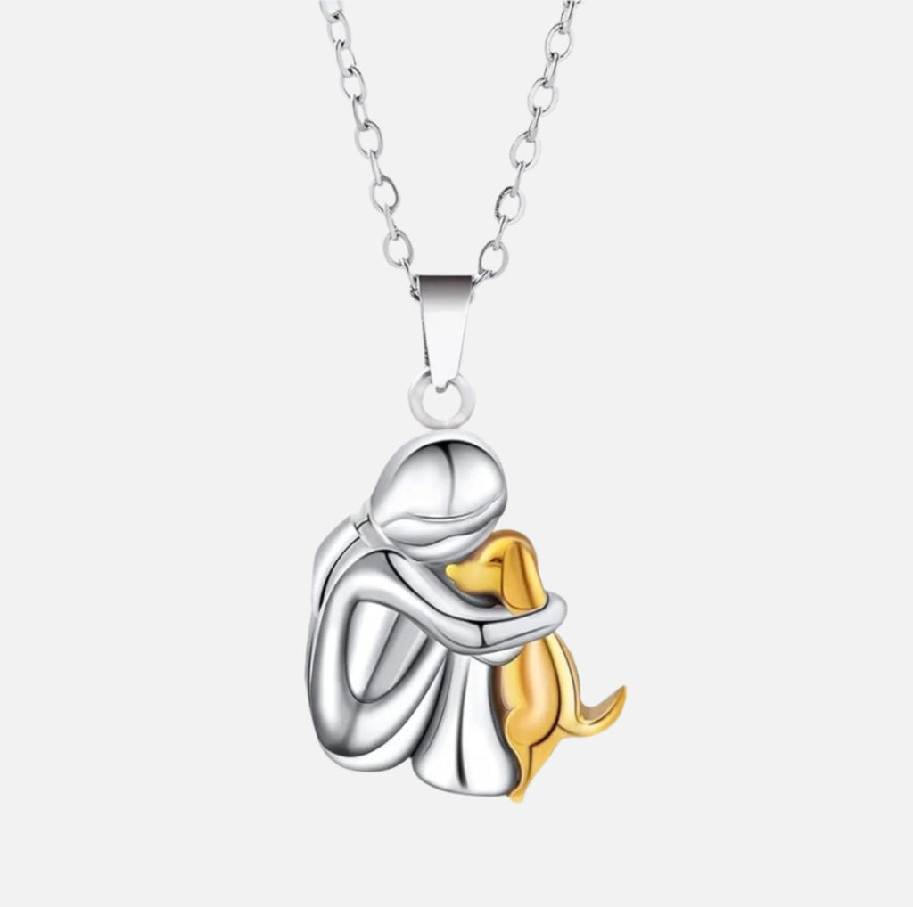 Collar con colgante Hug