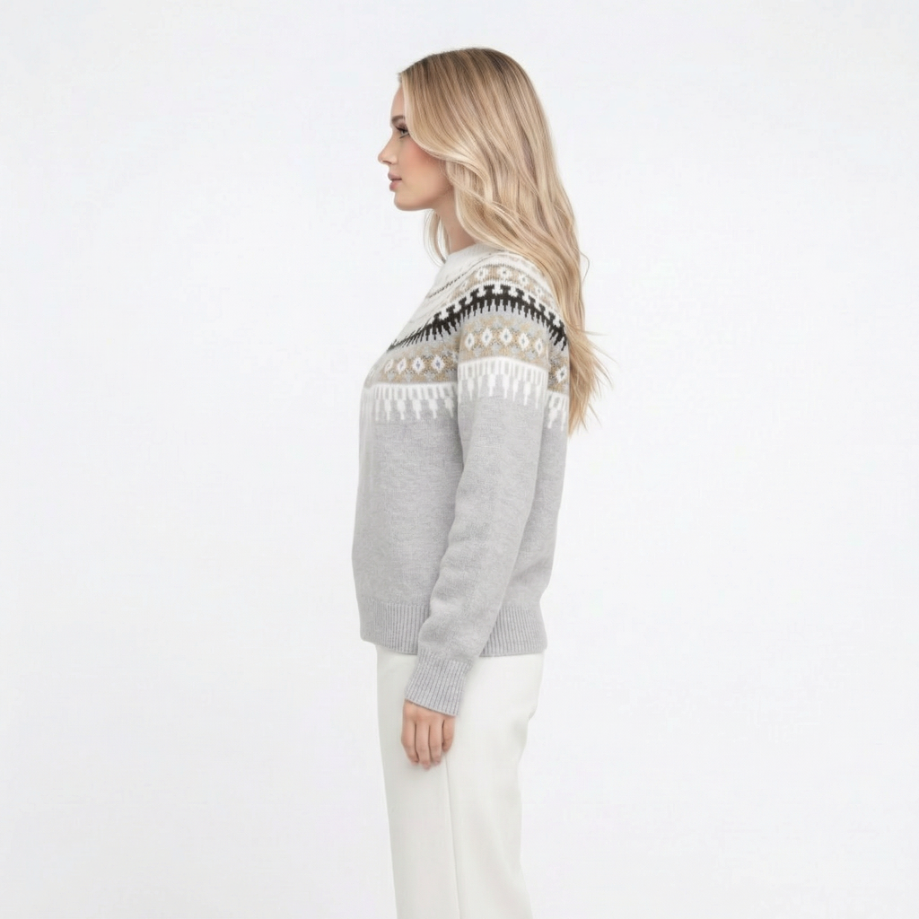 Gemma | Jersey de Cuello Redondo