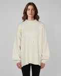 Luno - Sudadera Pullover con Flores