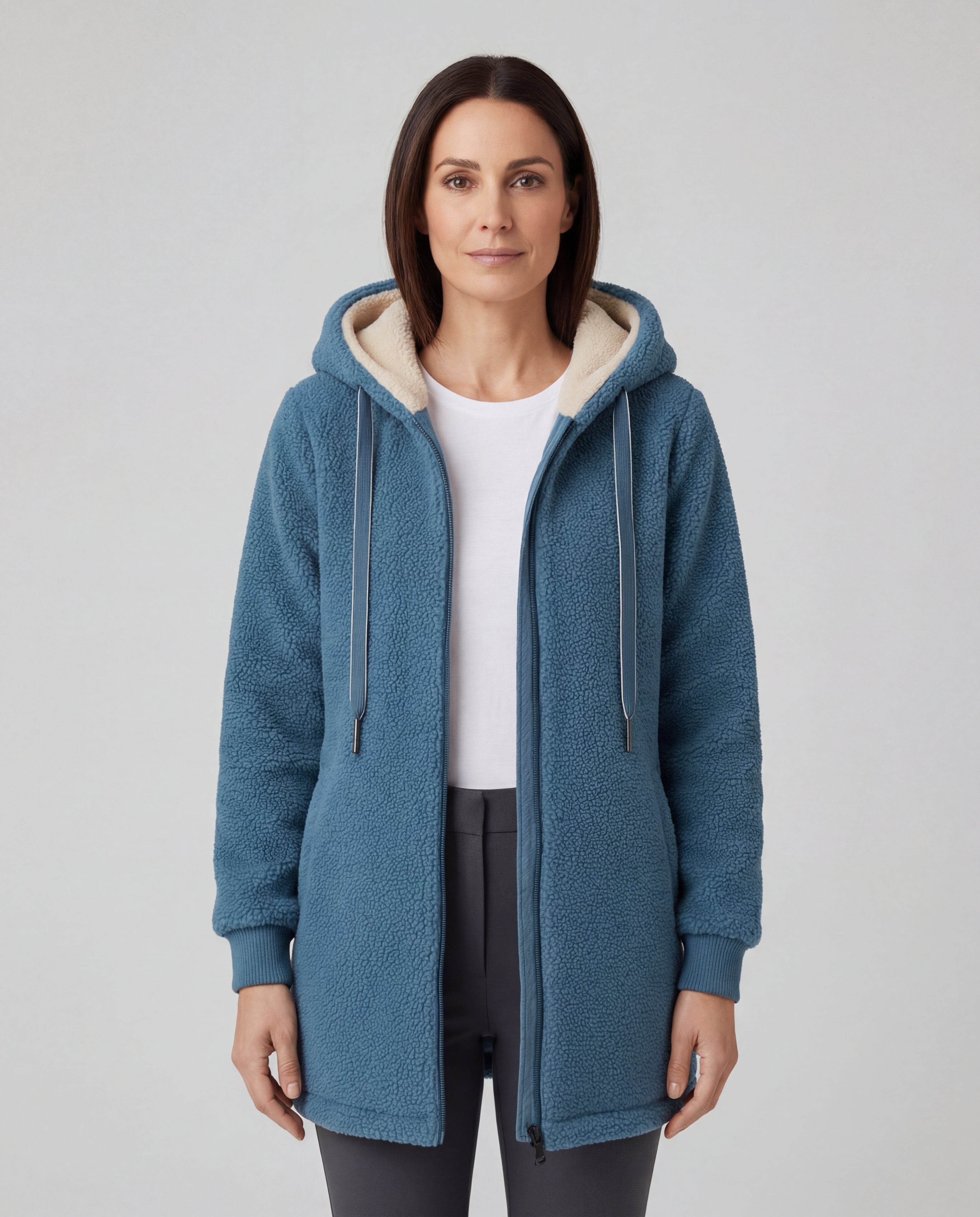 Marissa - Abrigo Polar con Capucha