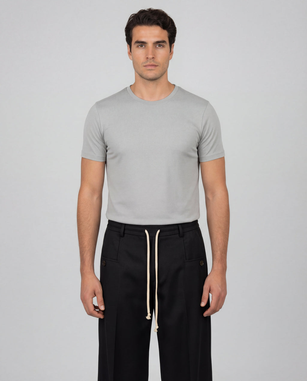 Marco - Pantalón Elegante con Cordón Ajustable
