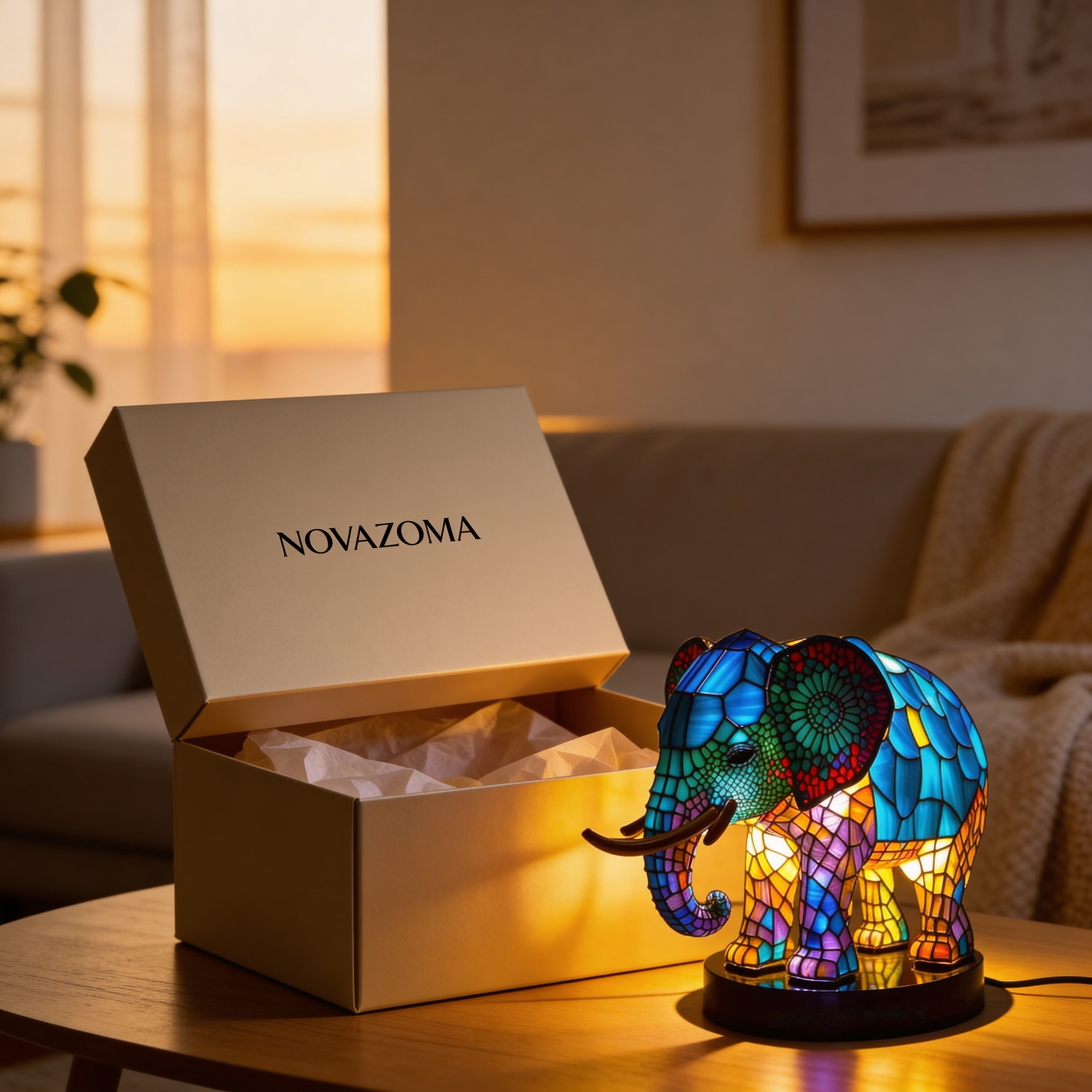Noah | Lámpara Mágica en Forma de Elefante