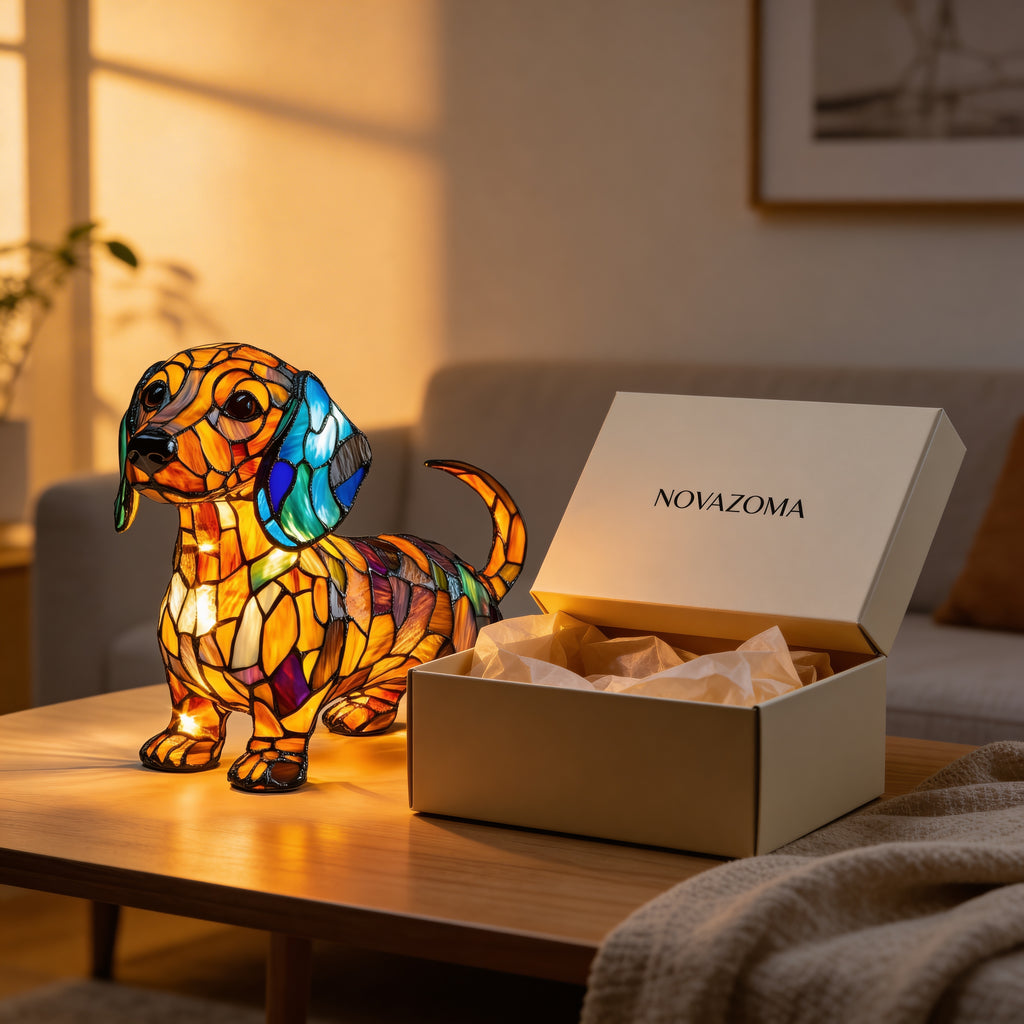 PIPO | Lámpara Artesanal Perro Salchicha