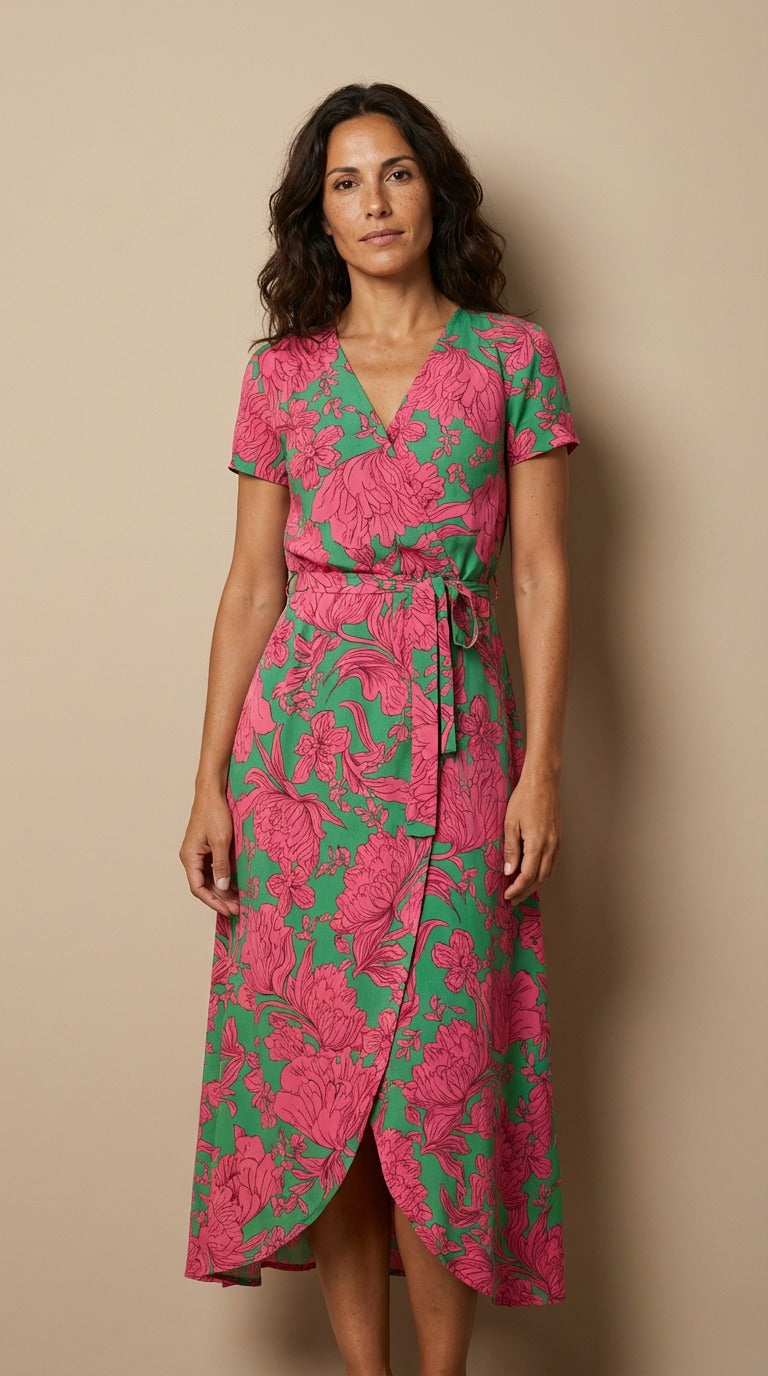 Charlotte™ | Vestido Envolvente Elegante