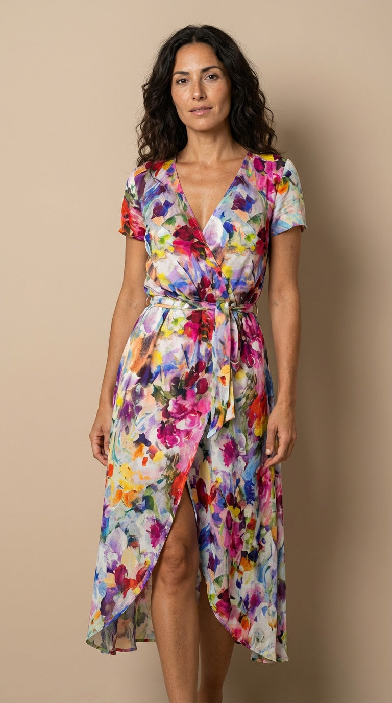 Charlotte™ | Vestido Envolvente Elegante