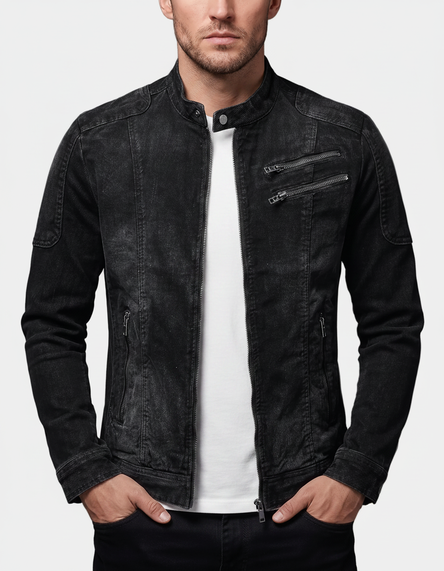 Montara Onyx | Chaqueta Vaquera Negra