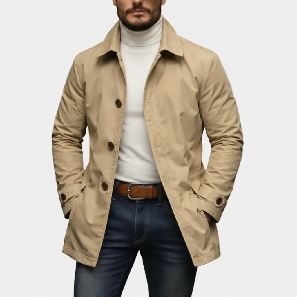 Alessandro™ | Gabardina Impermeable Hareth