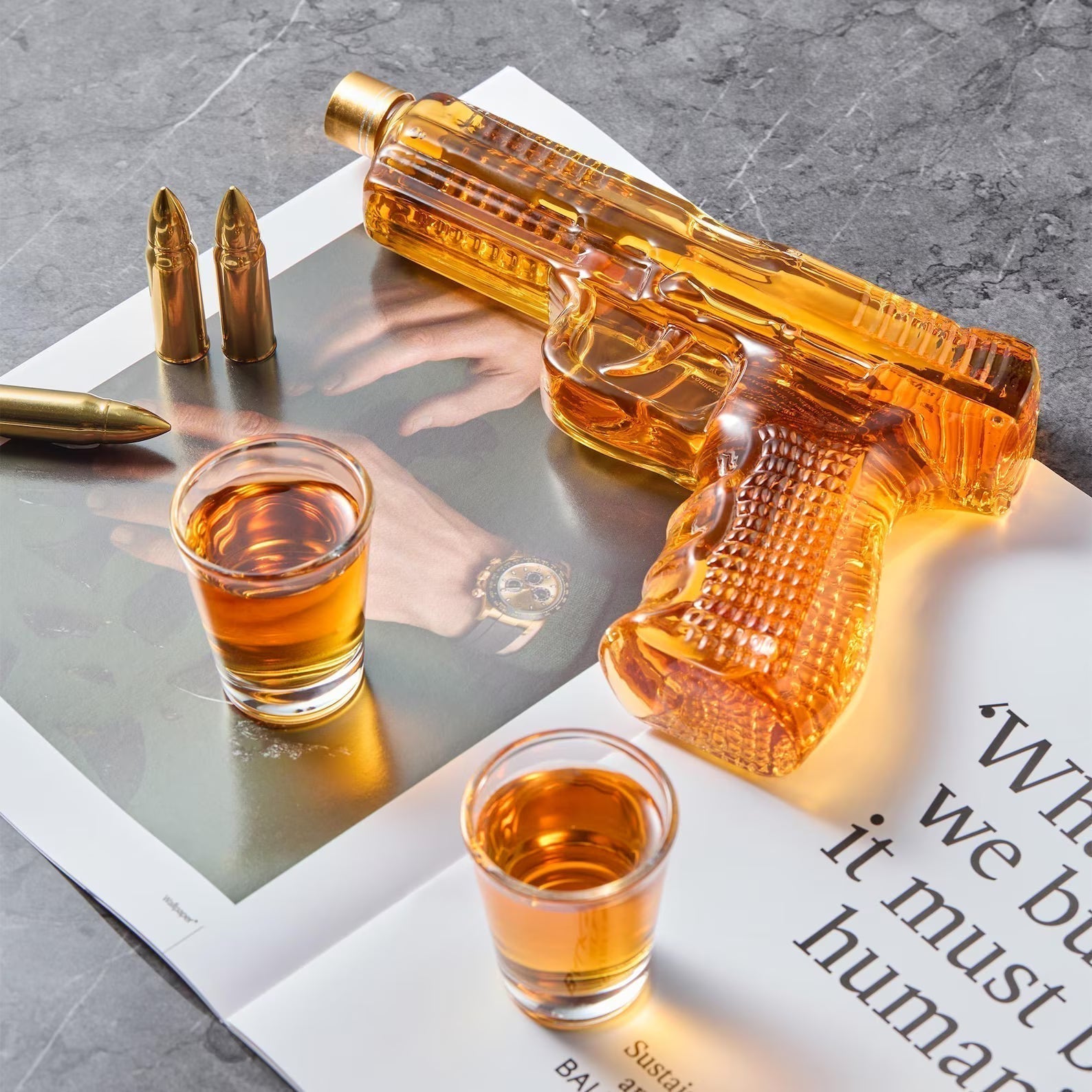 Gun Edition - Whisky Decanter