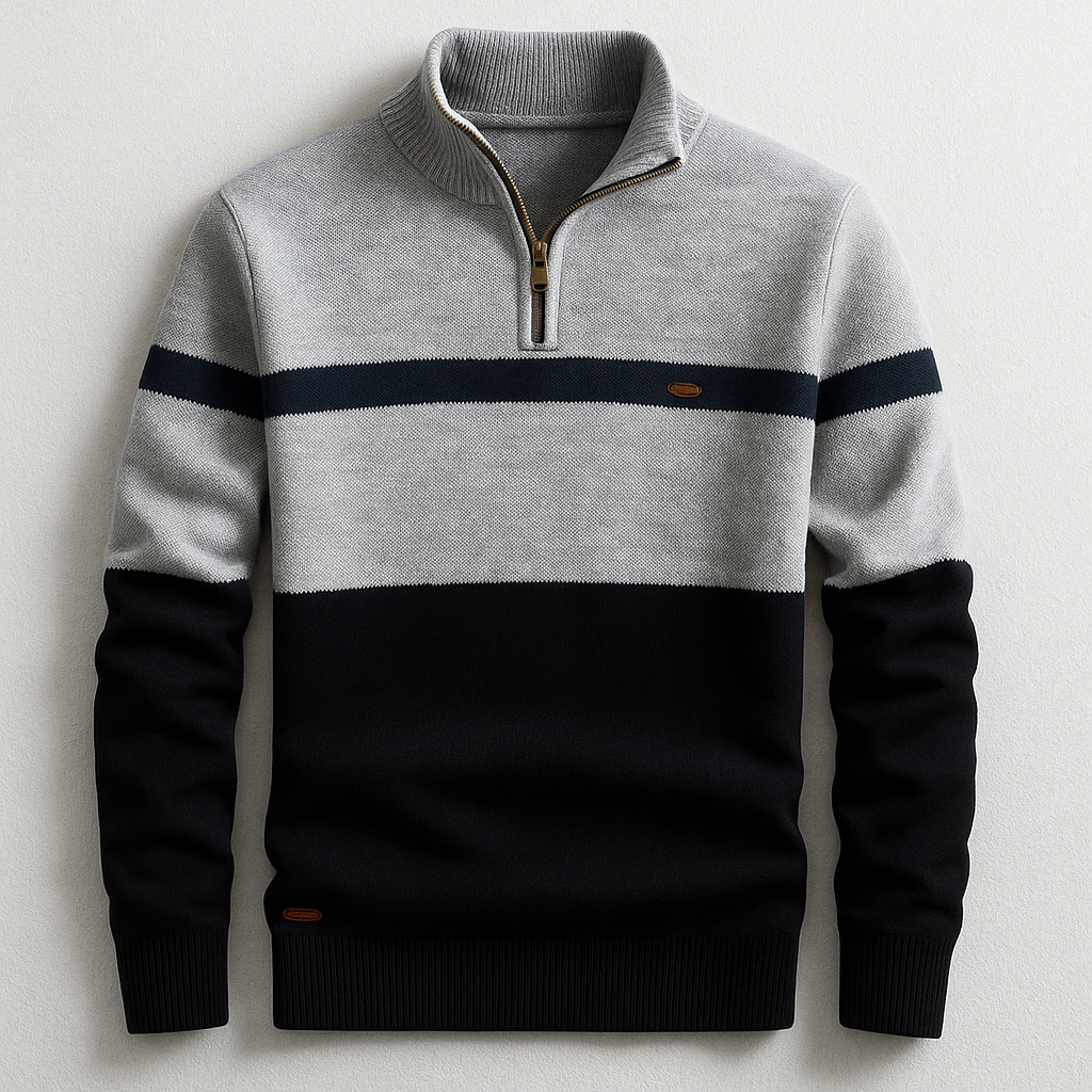Elston Heritage – Sudadera con media cremallera