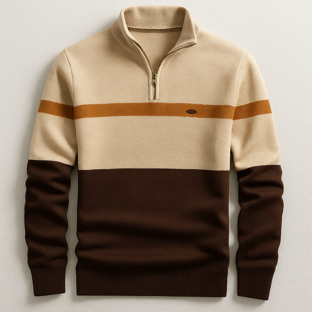 Elston Heritage – Sudadera con media cremallera