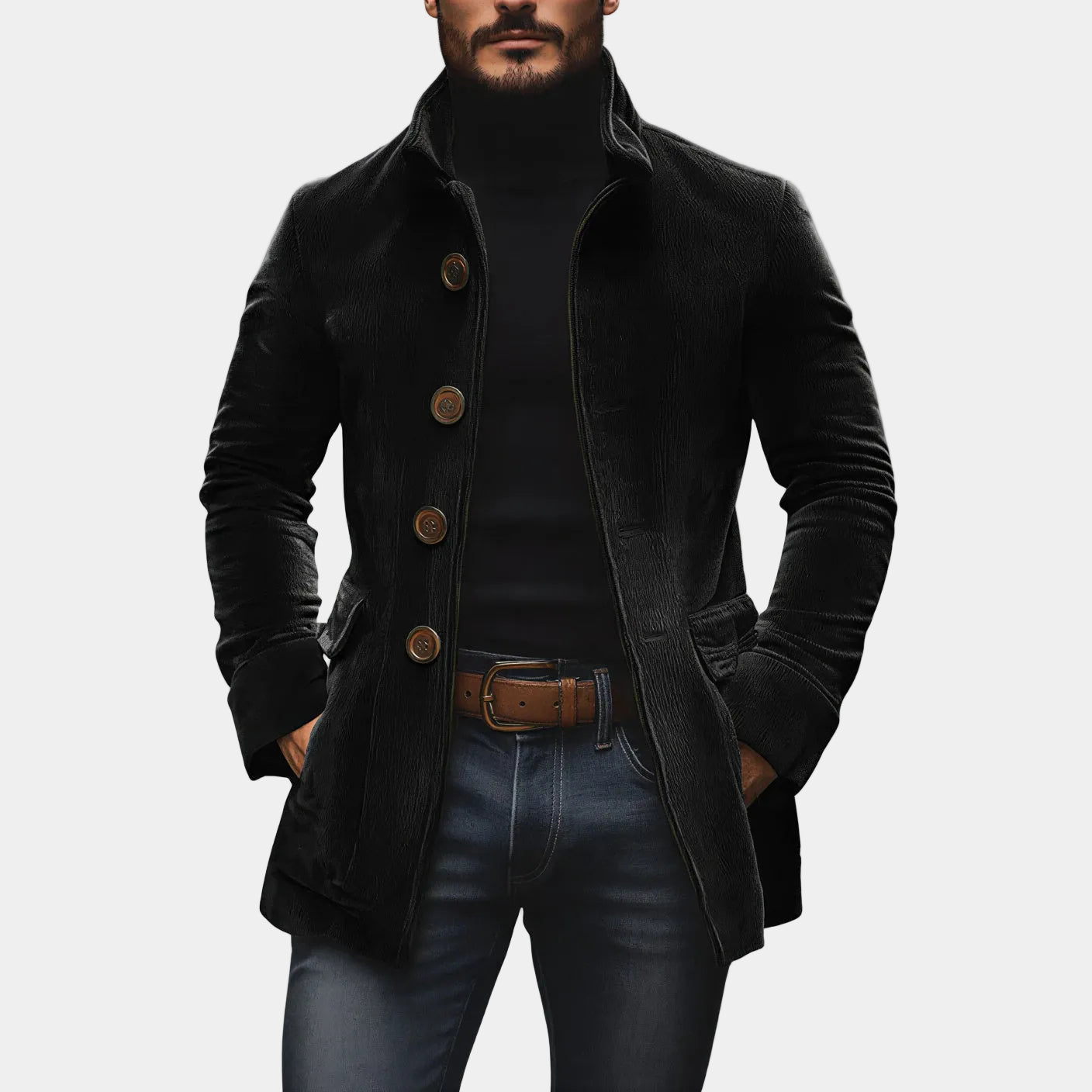 ROVESSA ROMA | CHAQUETA DE PANA PARA HOMBRE