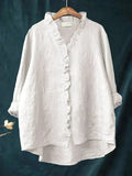 Eline | Elegante Blusa de Verano de Lino