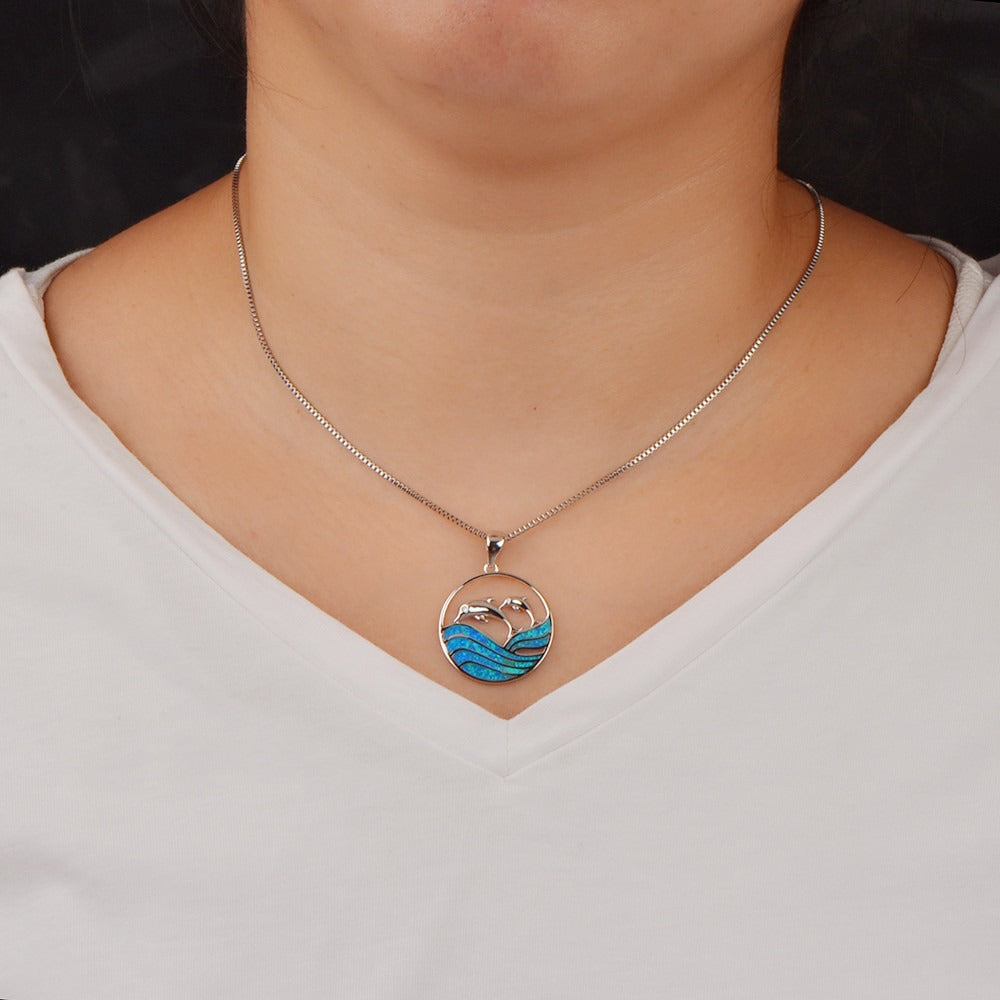 San | Collar de plata de ley 925