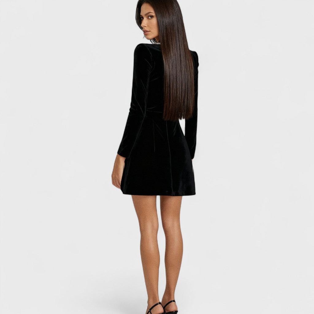 Evelyn™ | Vestido de noche elegante con purpurina