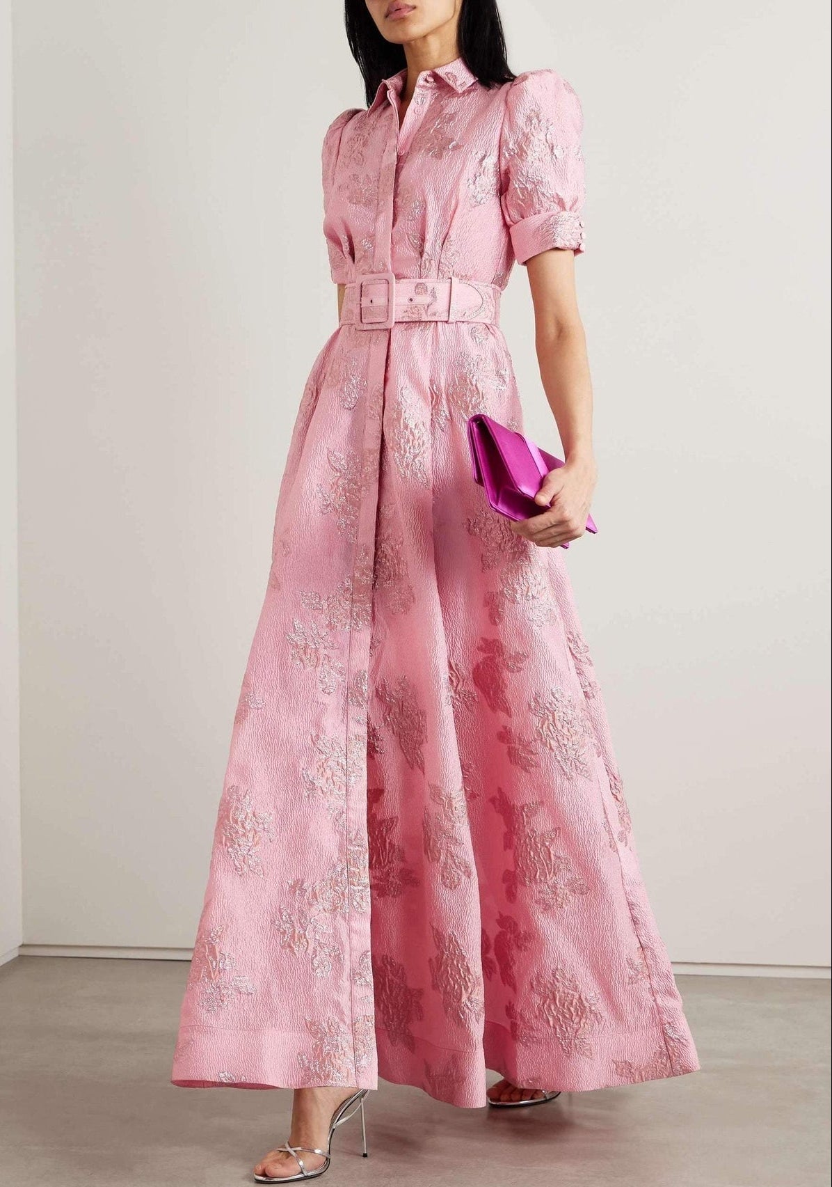 Aria™ | Vestido con mangas abullonadas cortas