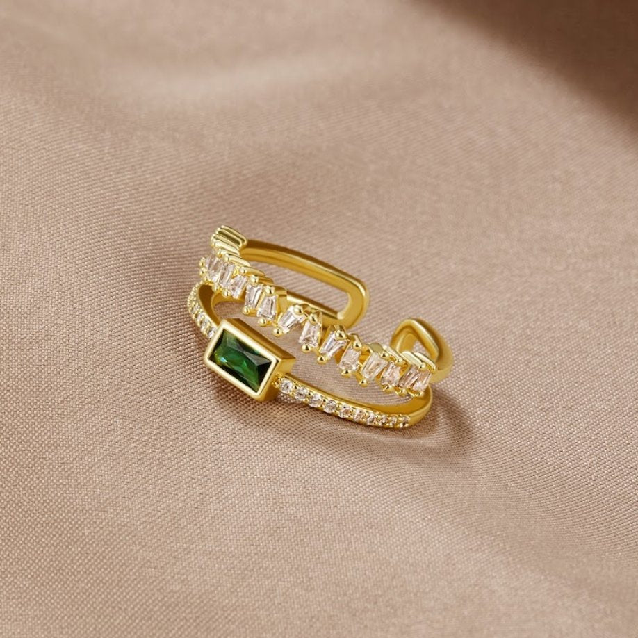 Eugenia - Anillo de cristal estratificado