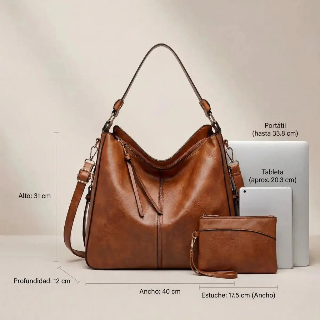 Bolso Hobo Arion | Bandolera + Cartera GRATIS