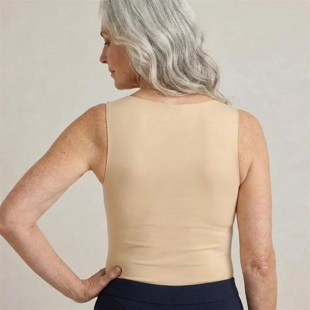 Camiseta de tirantes cómoda con sujetador integrado