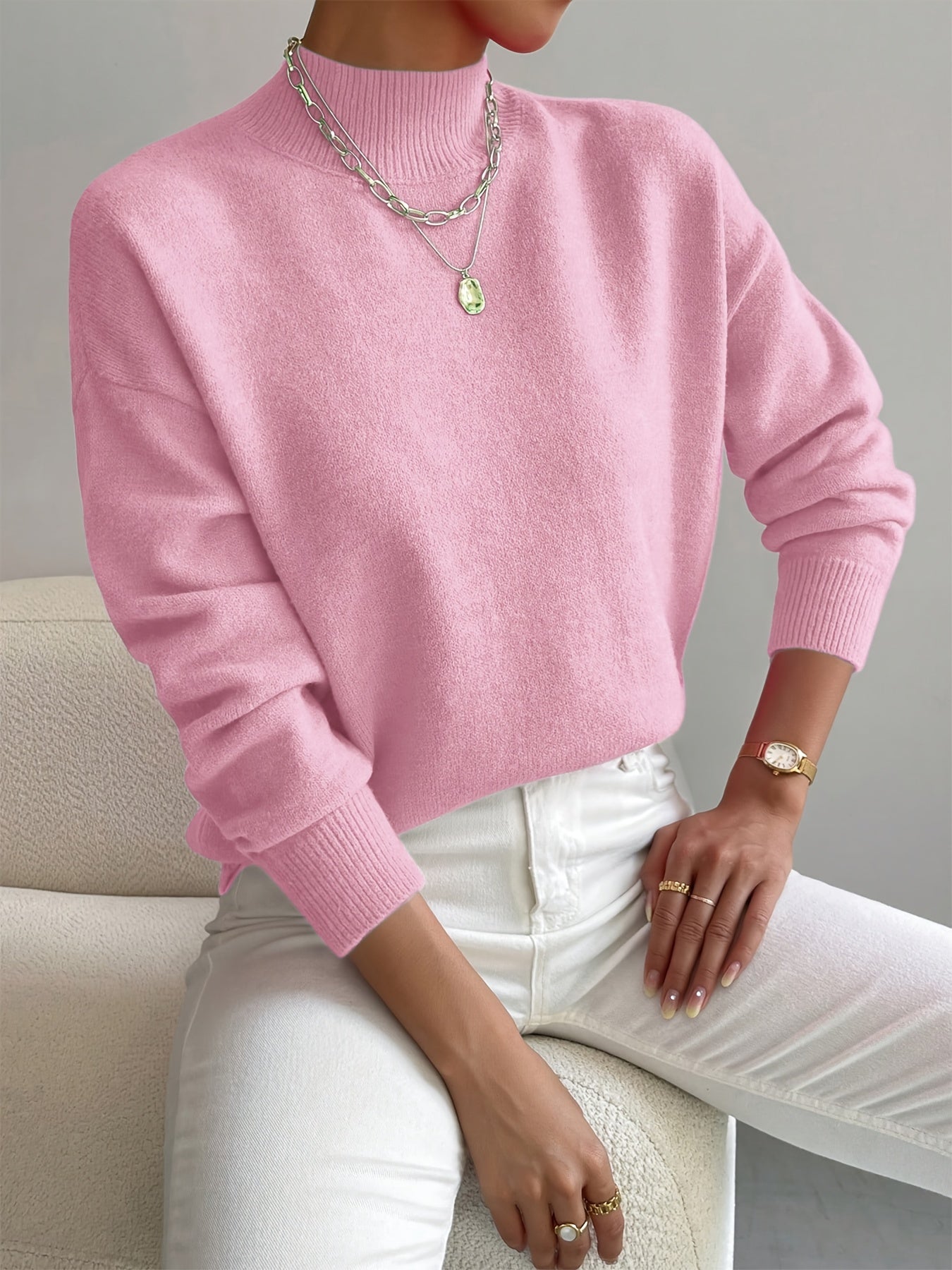 SERAPHINE | Suéter con cuello alto