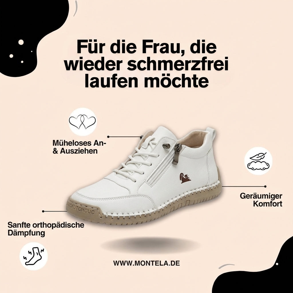 Mila™ – Zapatillas ortopédicas cómodas con cremallera