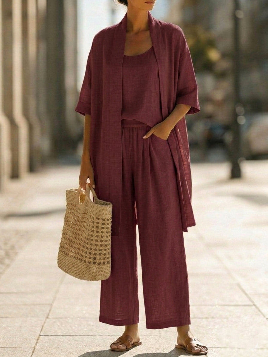 Lorrin™ | Conjunto Elegante de 3 Piezas