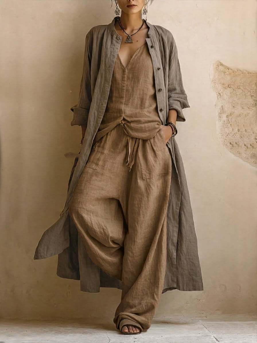 Conjunto Coordinado de Lino