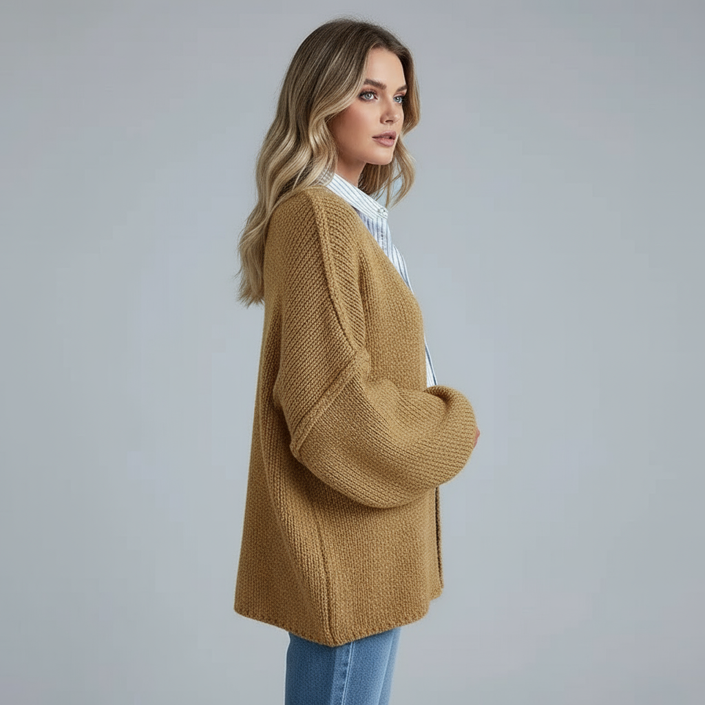 El Cárdigan Oversize™ | Cárdigan de Punto Relajado