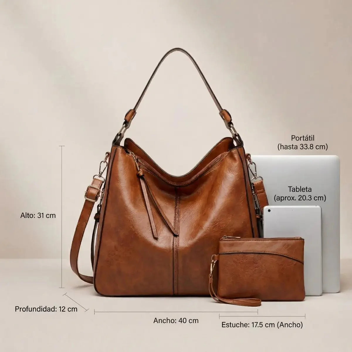 Hobo + cartera + Vintage - Combo Favorito