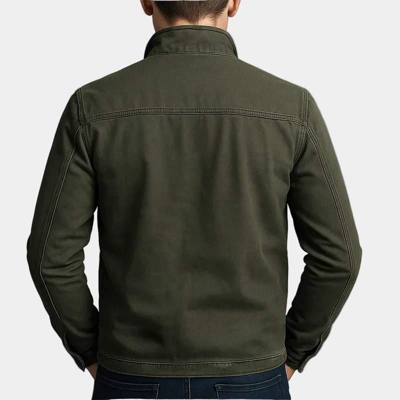 Denver | Chaqueta de Algodón Vintage con Cremallera