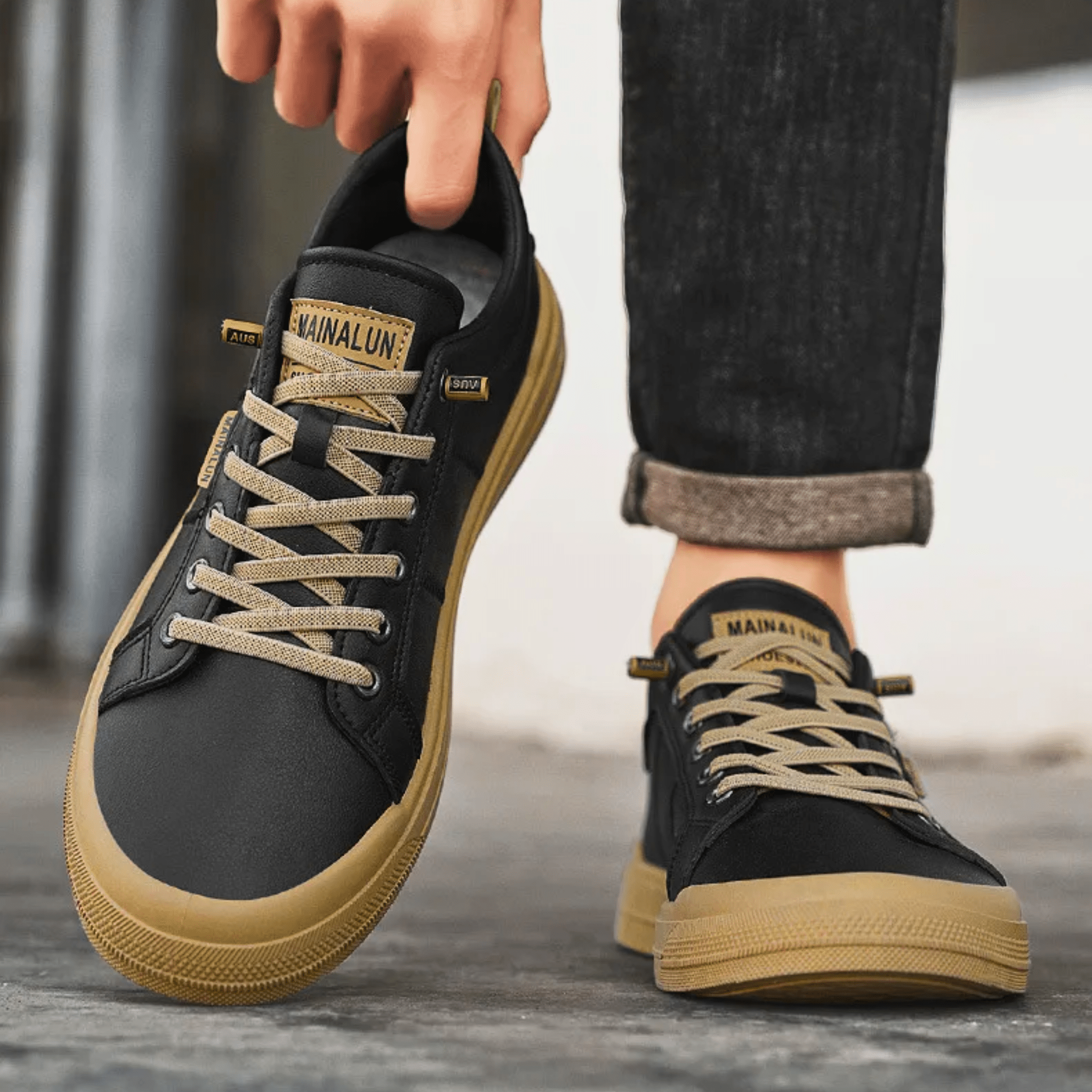 2x1 HARRINGTON™ | Zapatillas de Cuero Clásicas