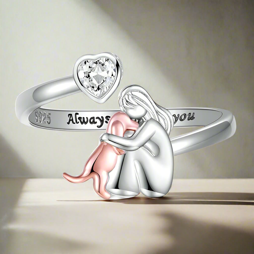 Anillo ajustable – Siempre en mi corazón